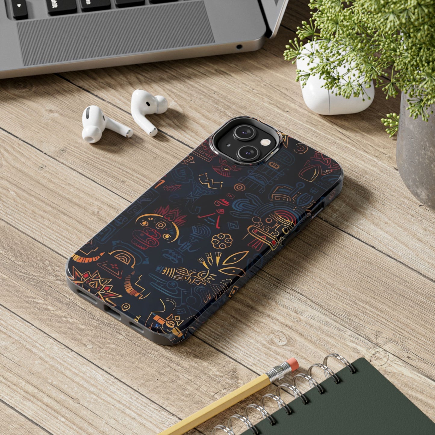 Vibrant Tribal Tough Phone Case