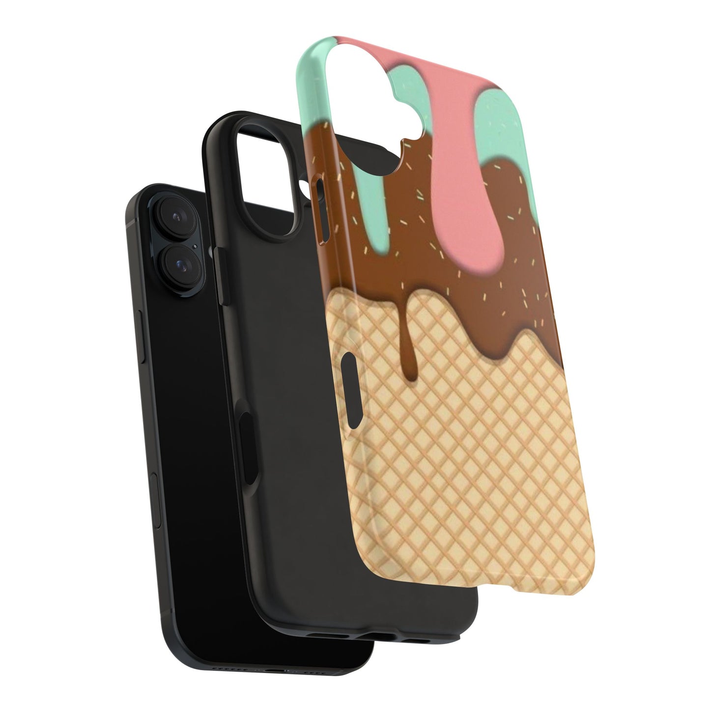 Ice Cream Drip Tough Phone Case