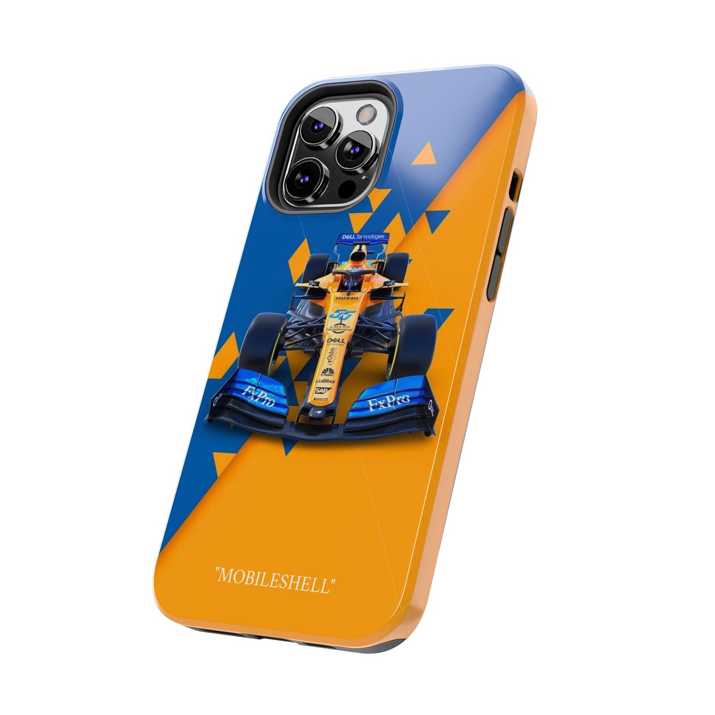 F1 team cartoon tough phone case