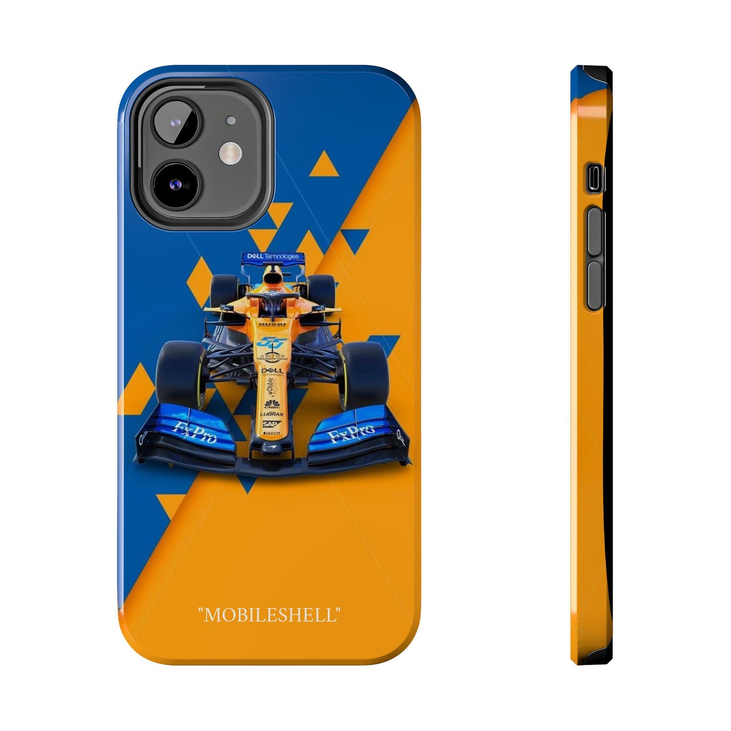 F1 team cartoon tough phone case