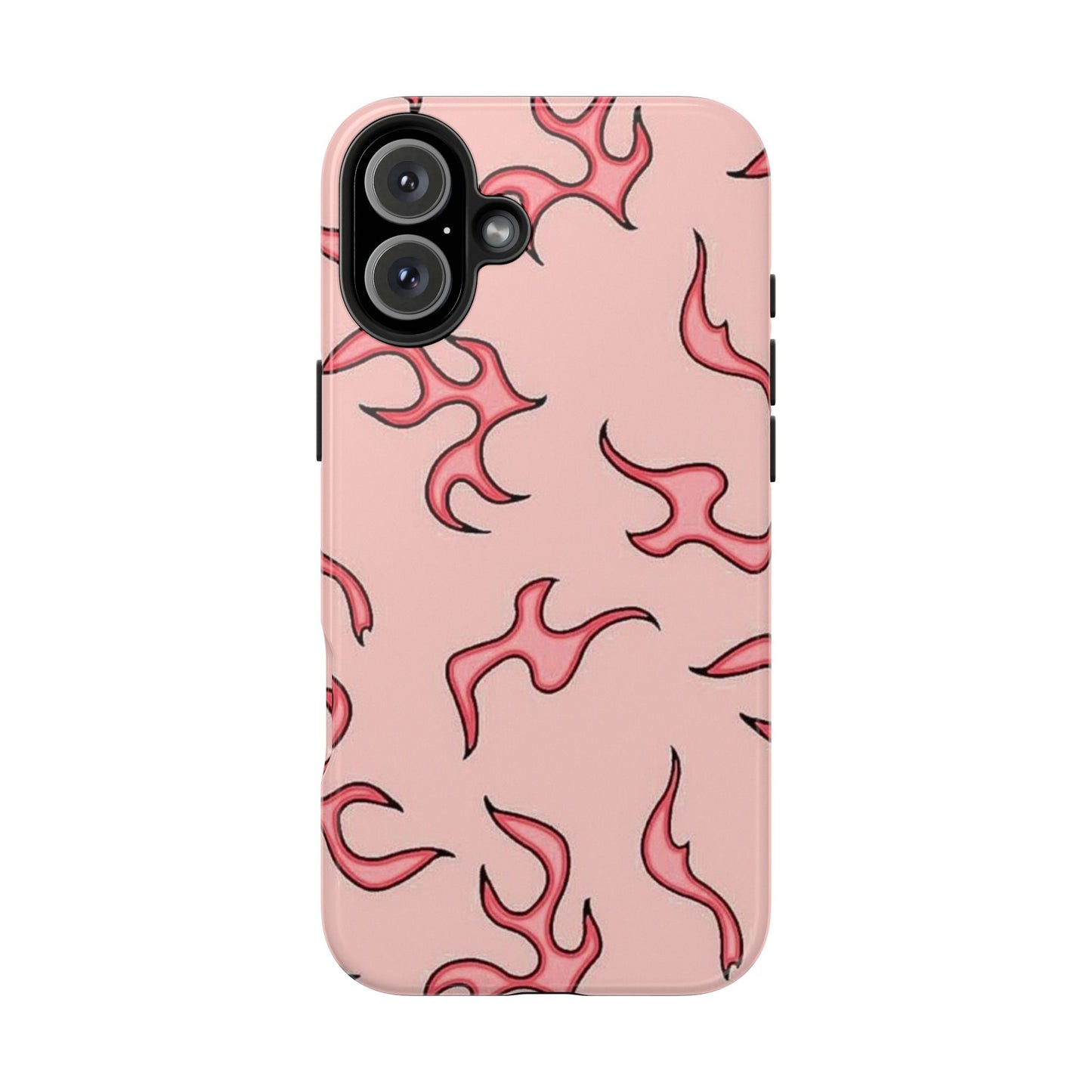 Stylish Flame Tough Phone Case