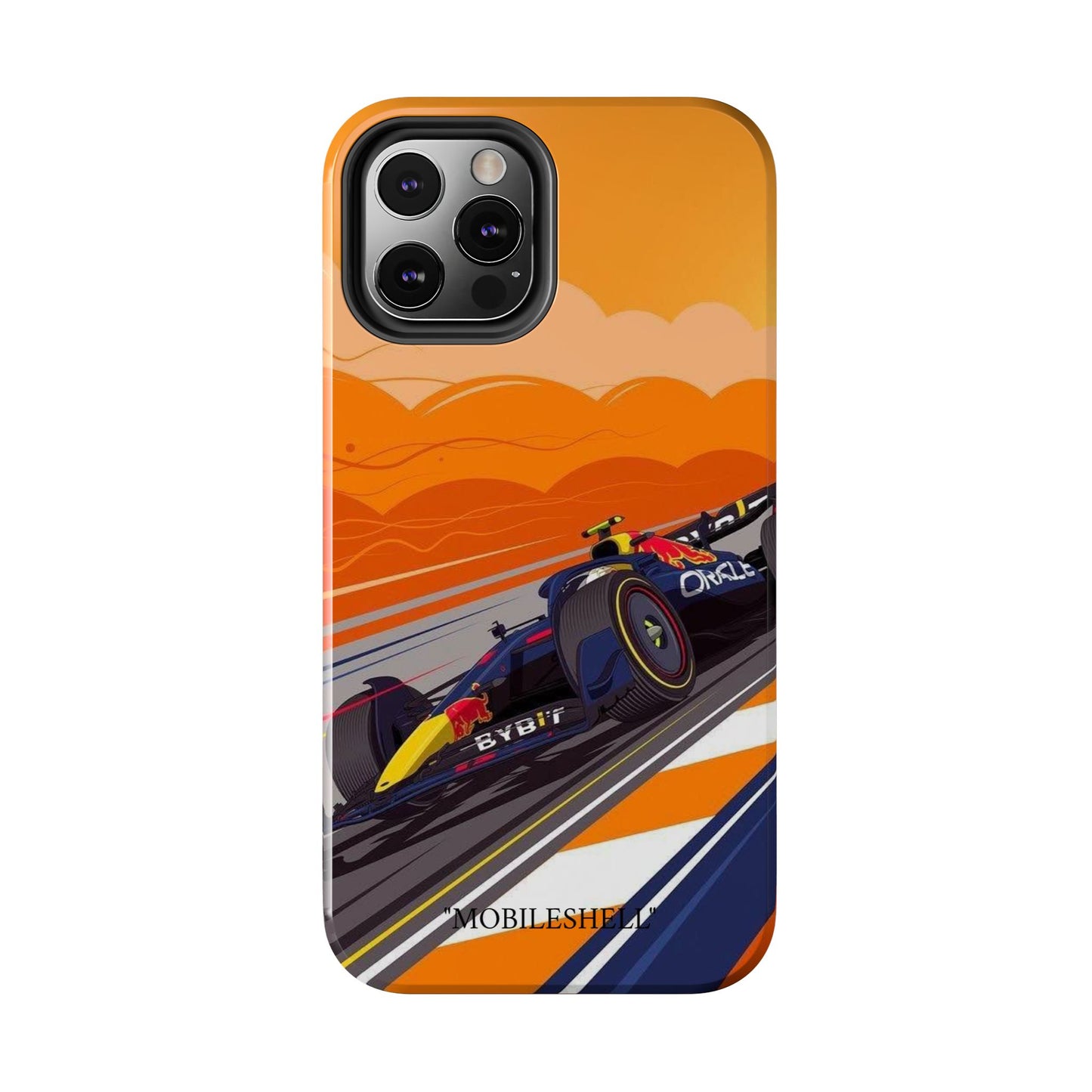 F1 Redbull cartoon tough phone case