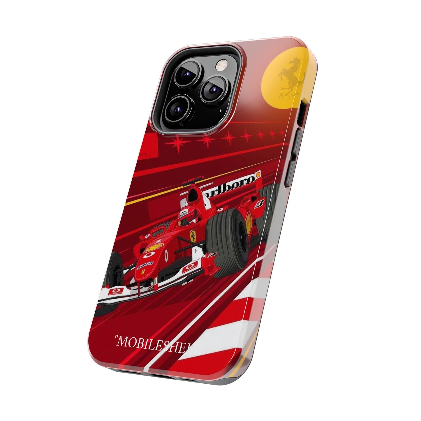 F1 Ferrari team car tough phone case