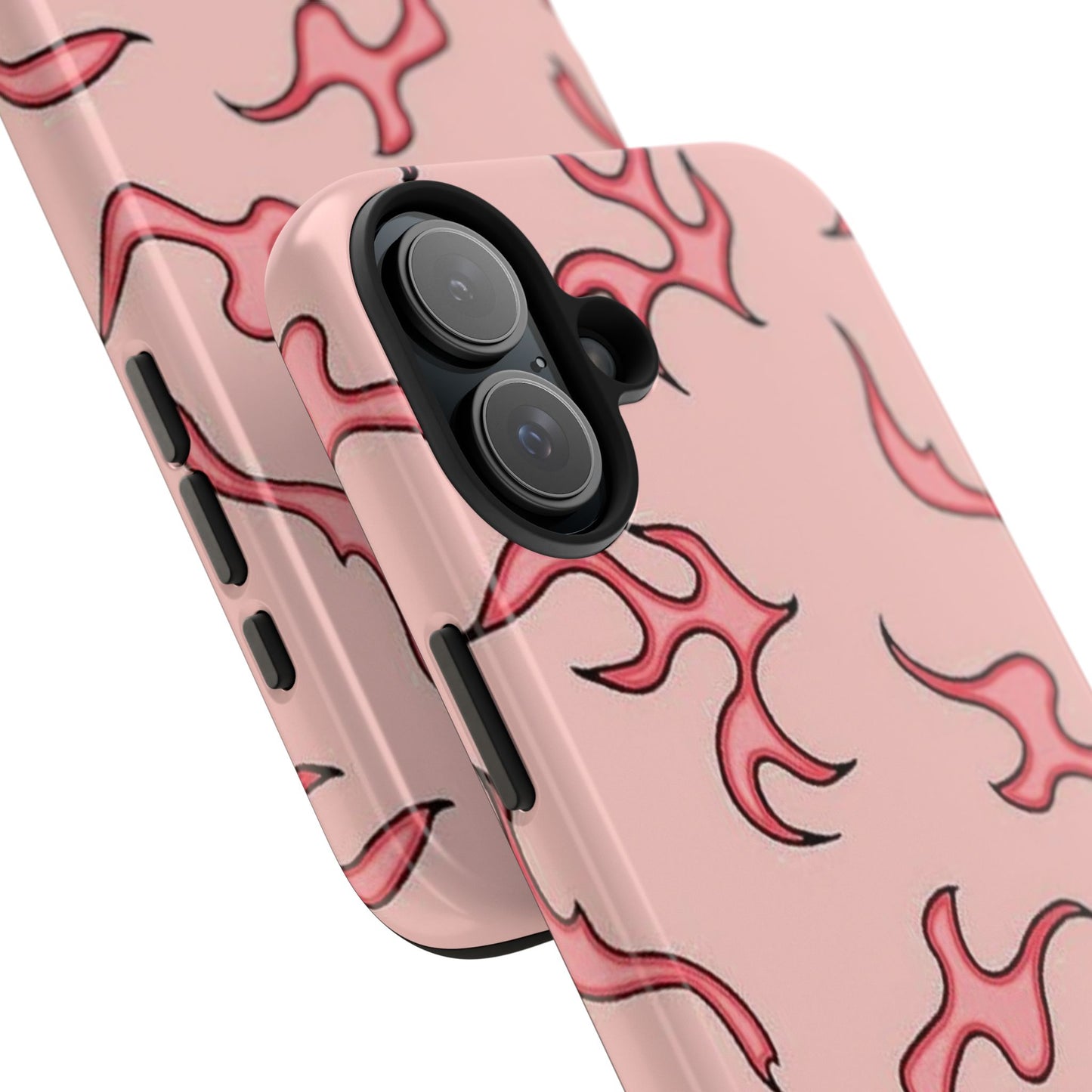 Stylish Flame Tough Phone Case