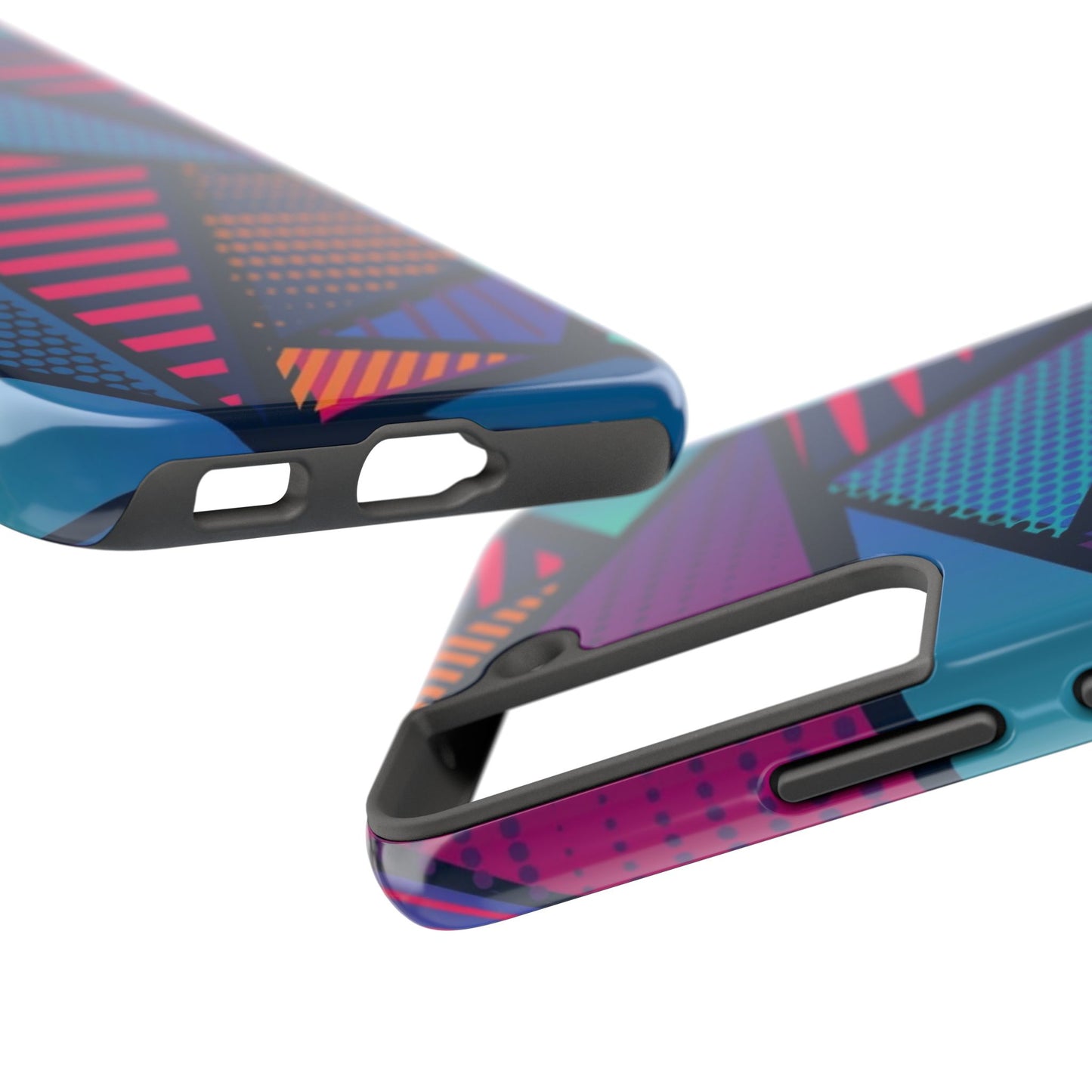 Vibrant Geometric Tough Phone Case