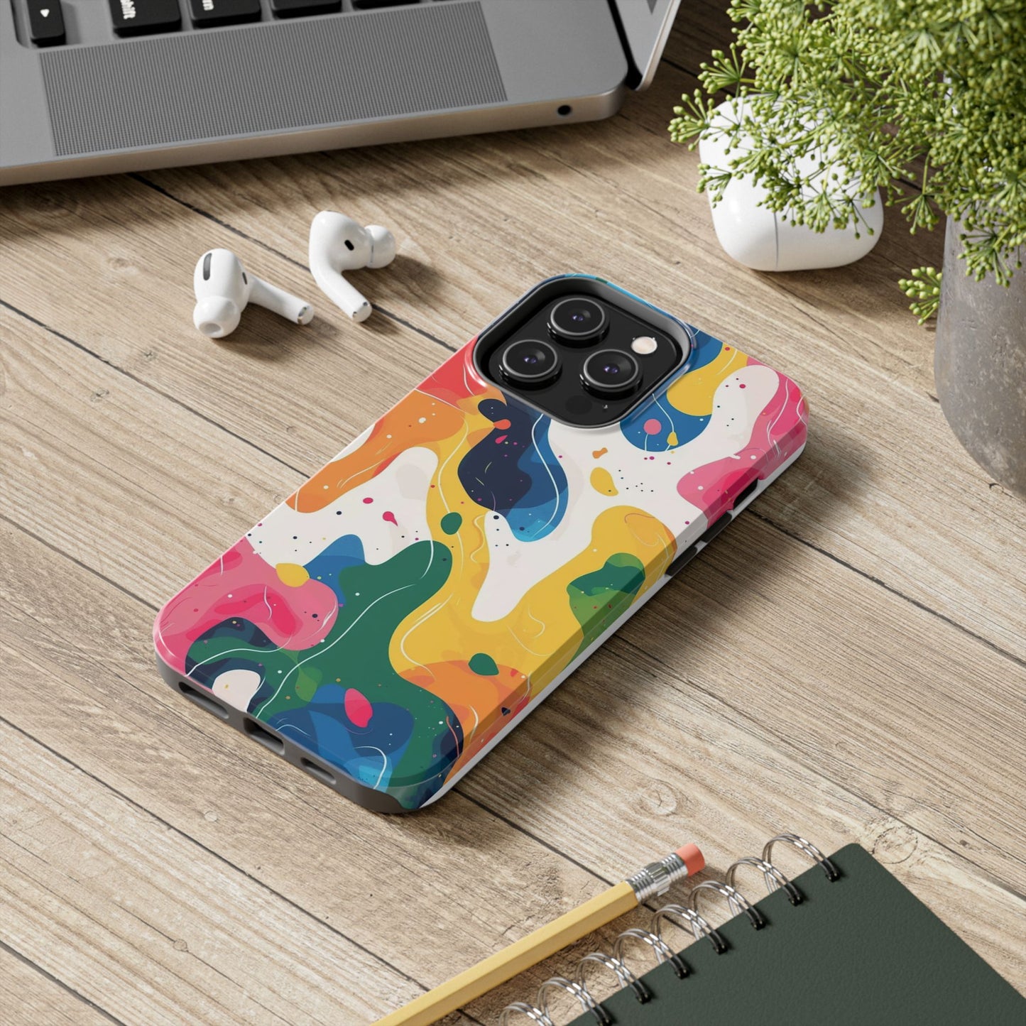 Vibrant Abstract Tough Phone Case