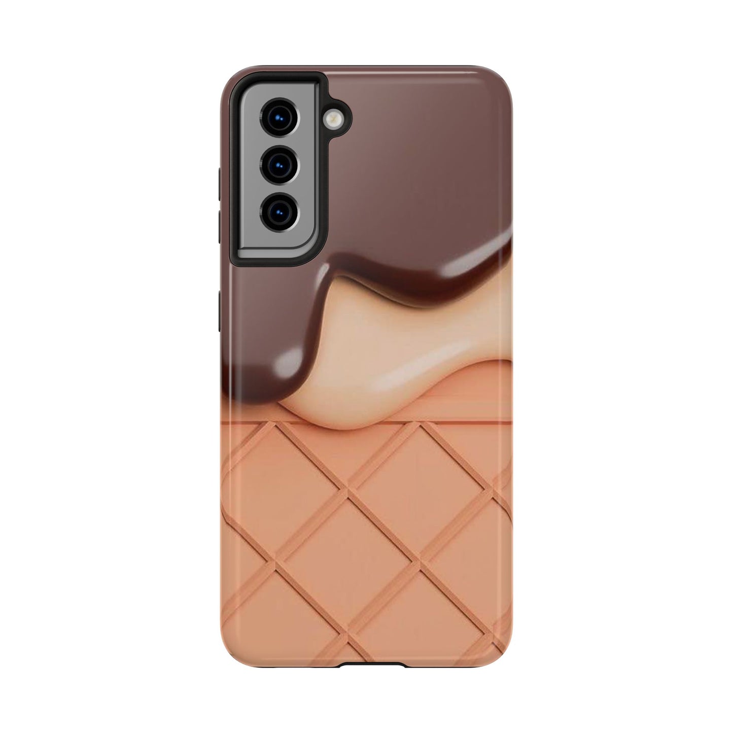 Ice cream drip Tough Phone Cases