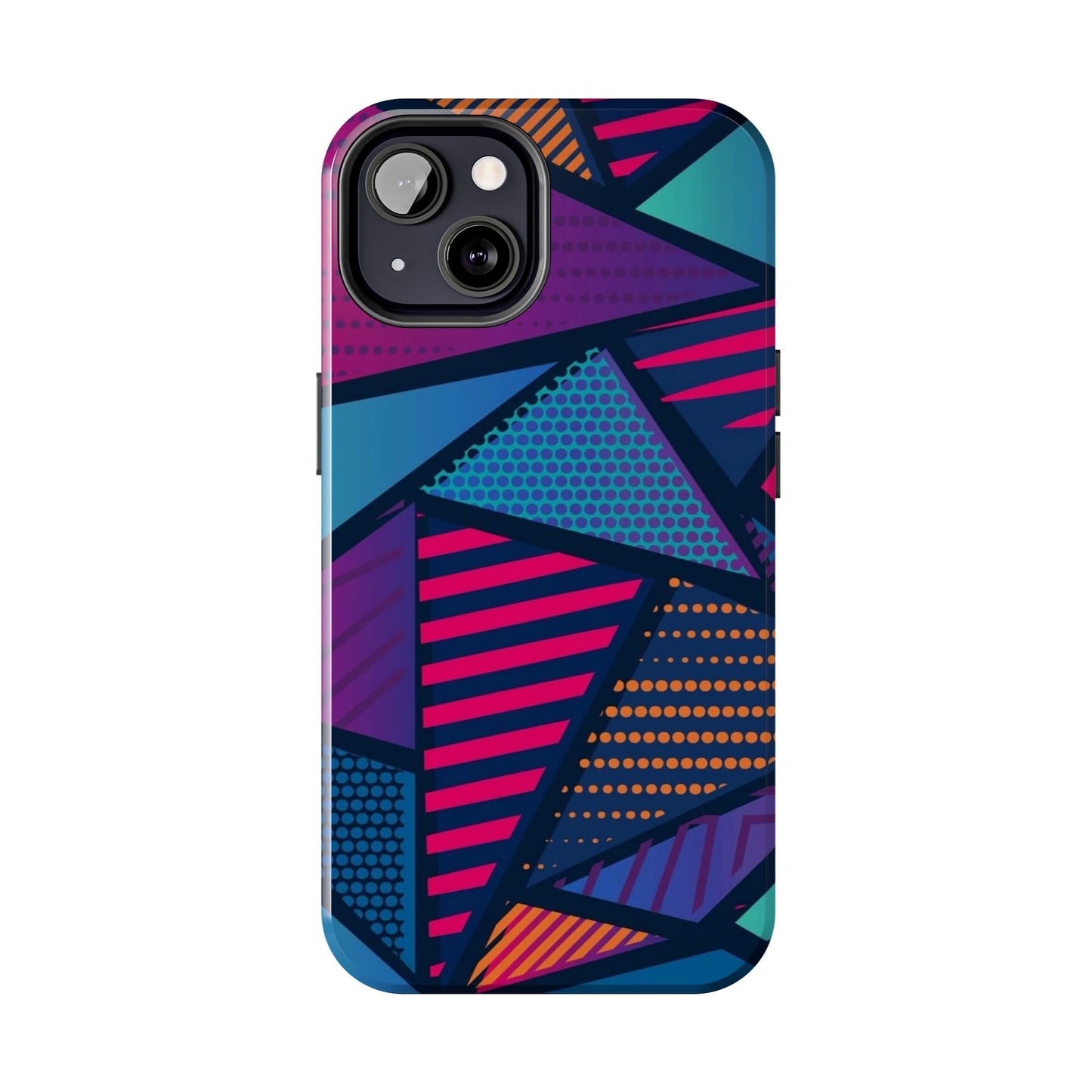 Vibrant Geometric Tough Phone Case