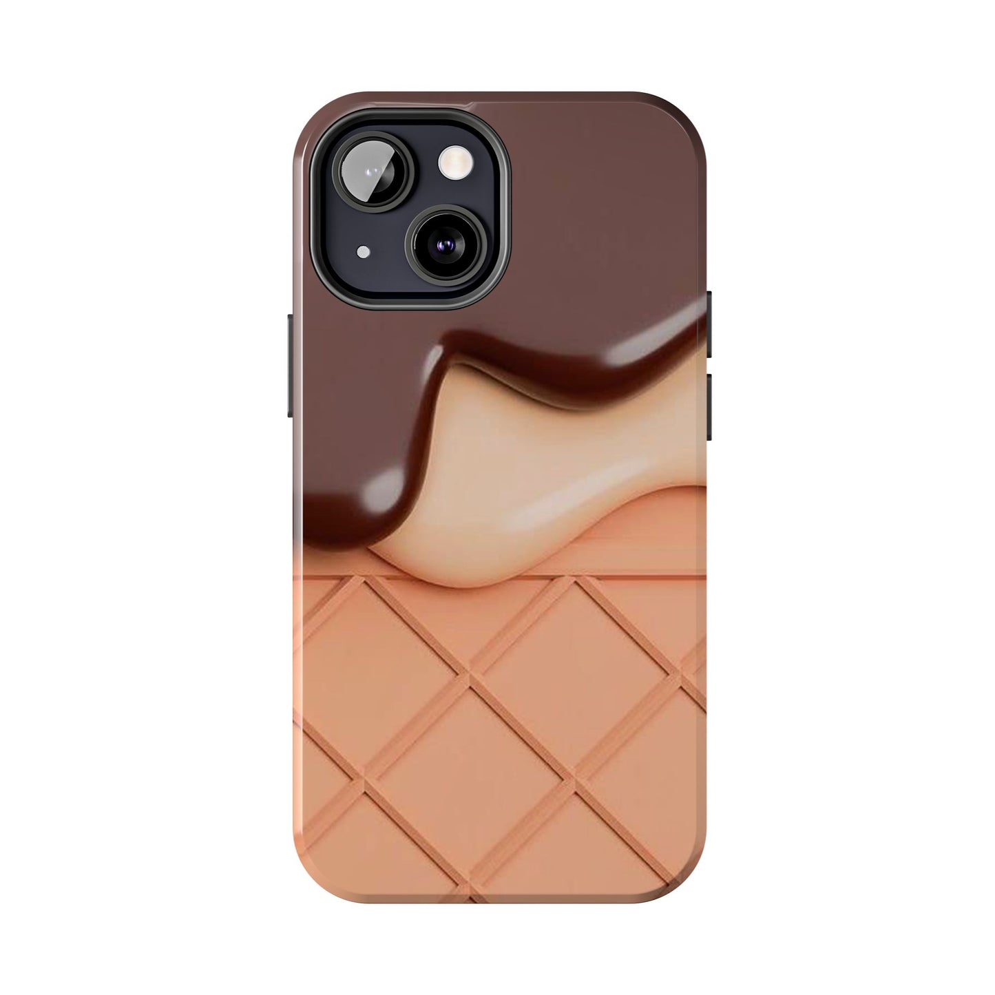 Ice cream drip Tough Phone Cases