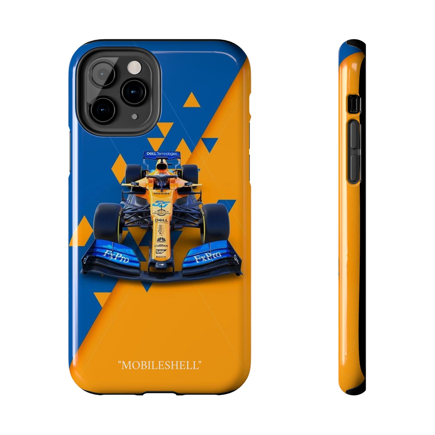 F1 team cartoon tough phone case