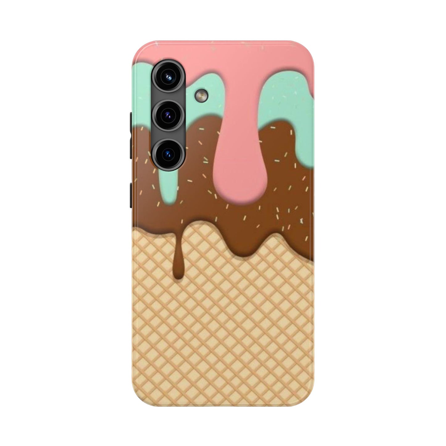 Ice Cream Drip Tough Phone Case