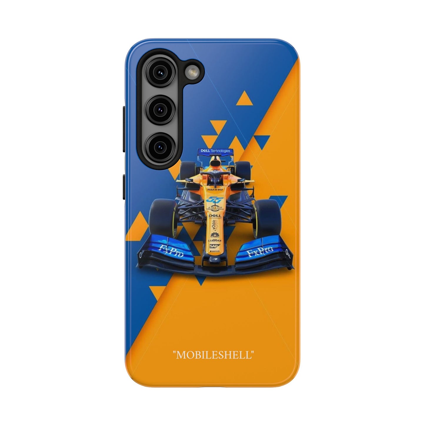 F1 team cartoon tough phone case