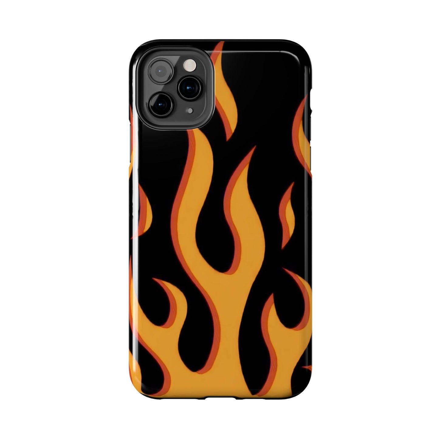 Flame Design Tough Phone Case