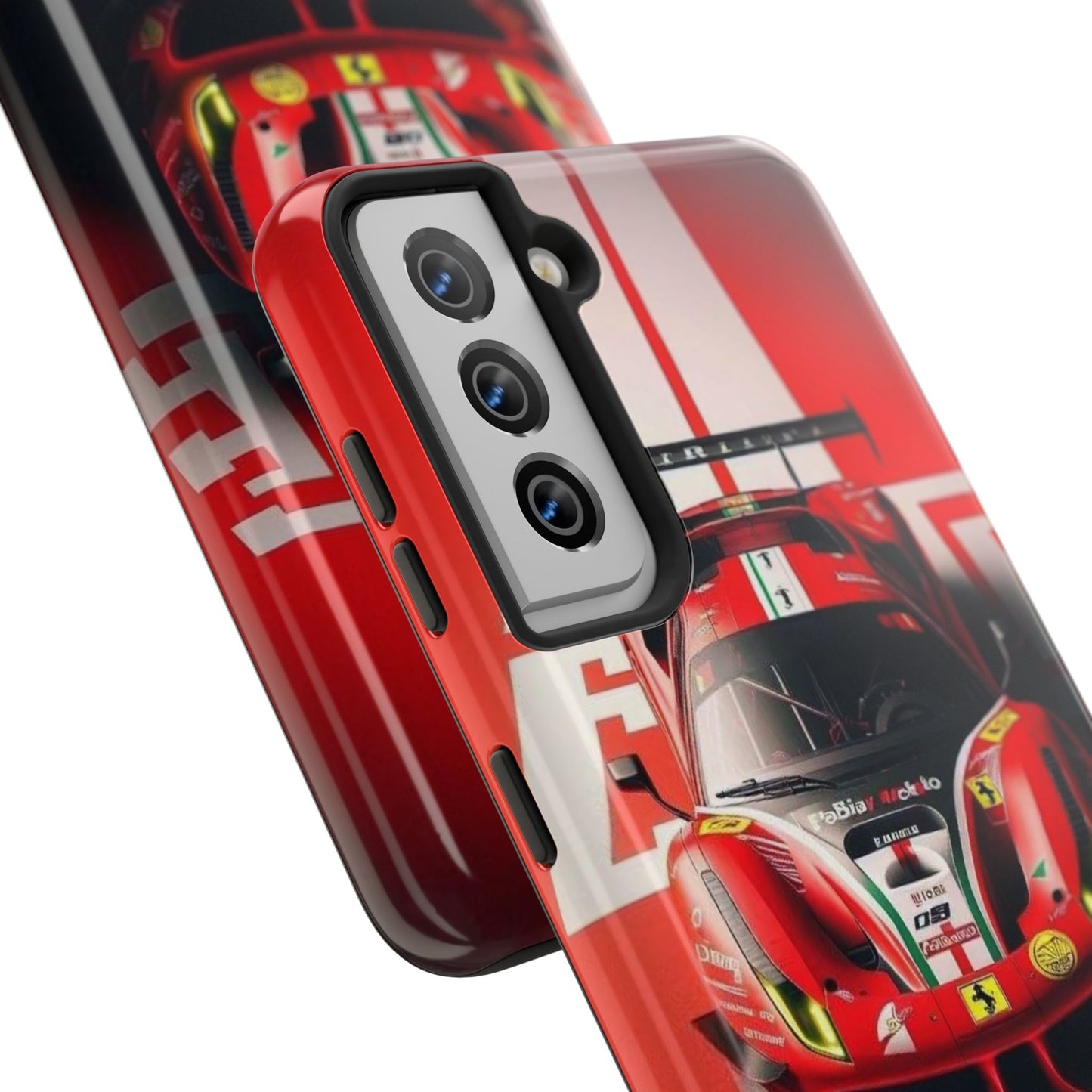 Red Ferrari tough phone case