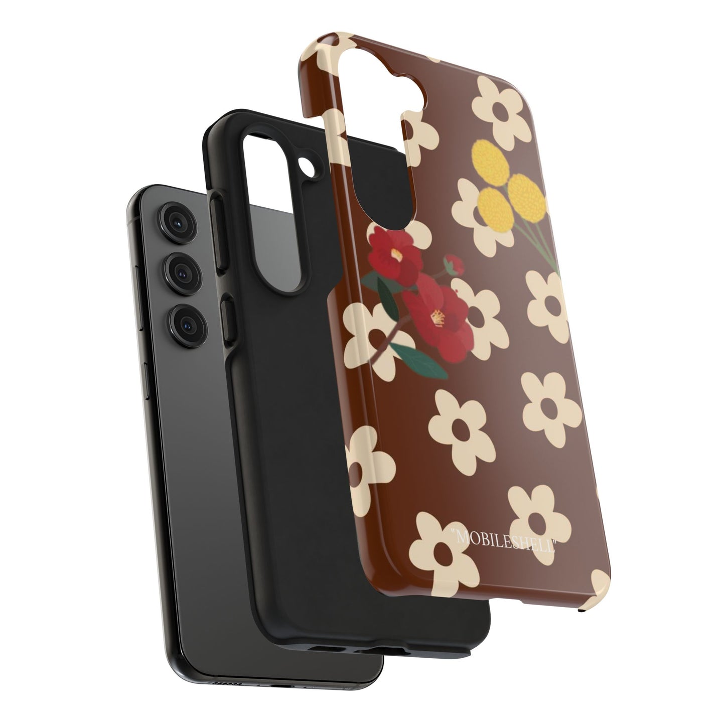 Flower vibe tough phone case