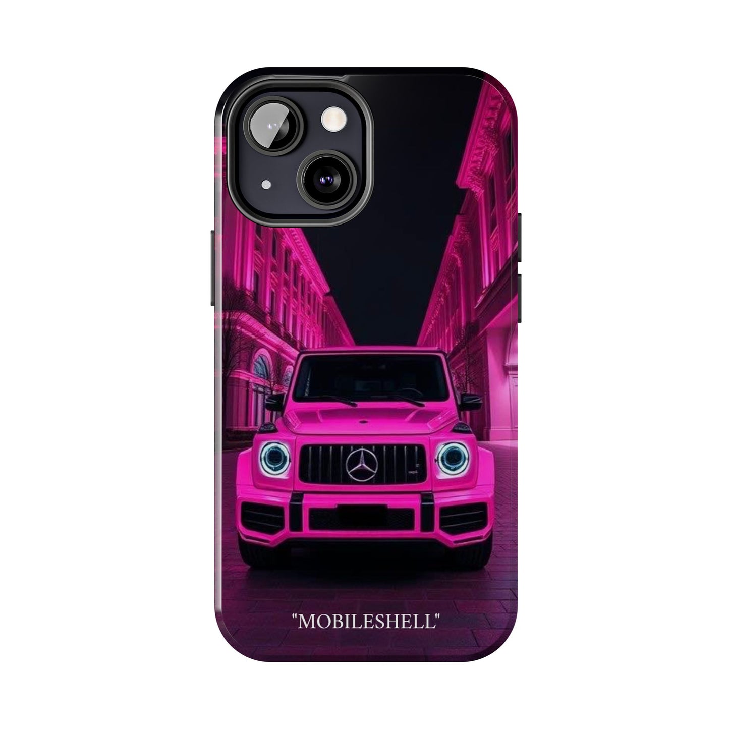 Pink G class tough phone case