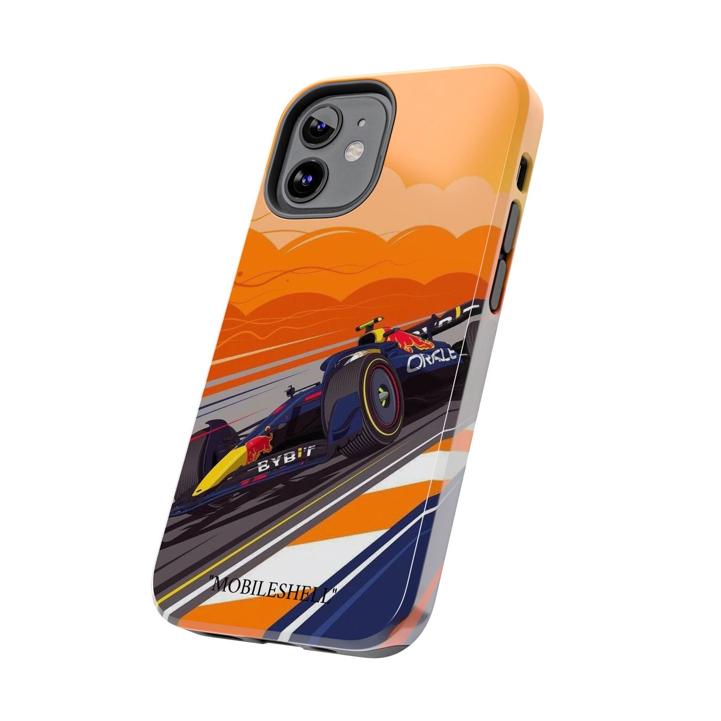 F1 Redbull cartoon tough phone case