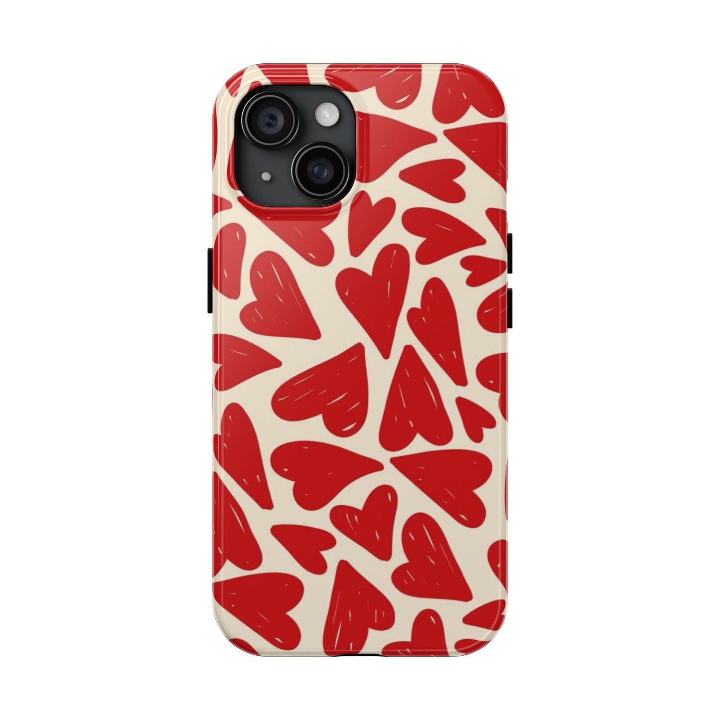 Red Heart Tough Phone Cases