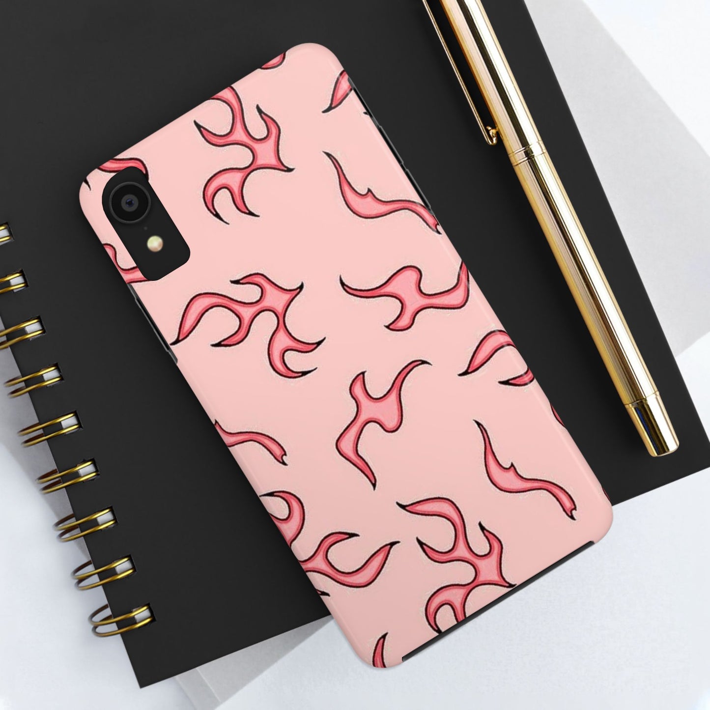 Stylish Flame Tough Phone Case