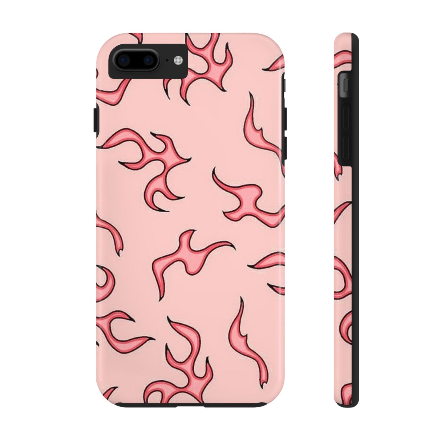 Stylish Flame Tough Phone Case