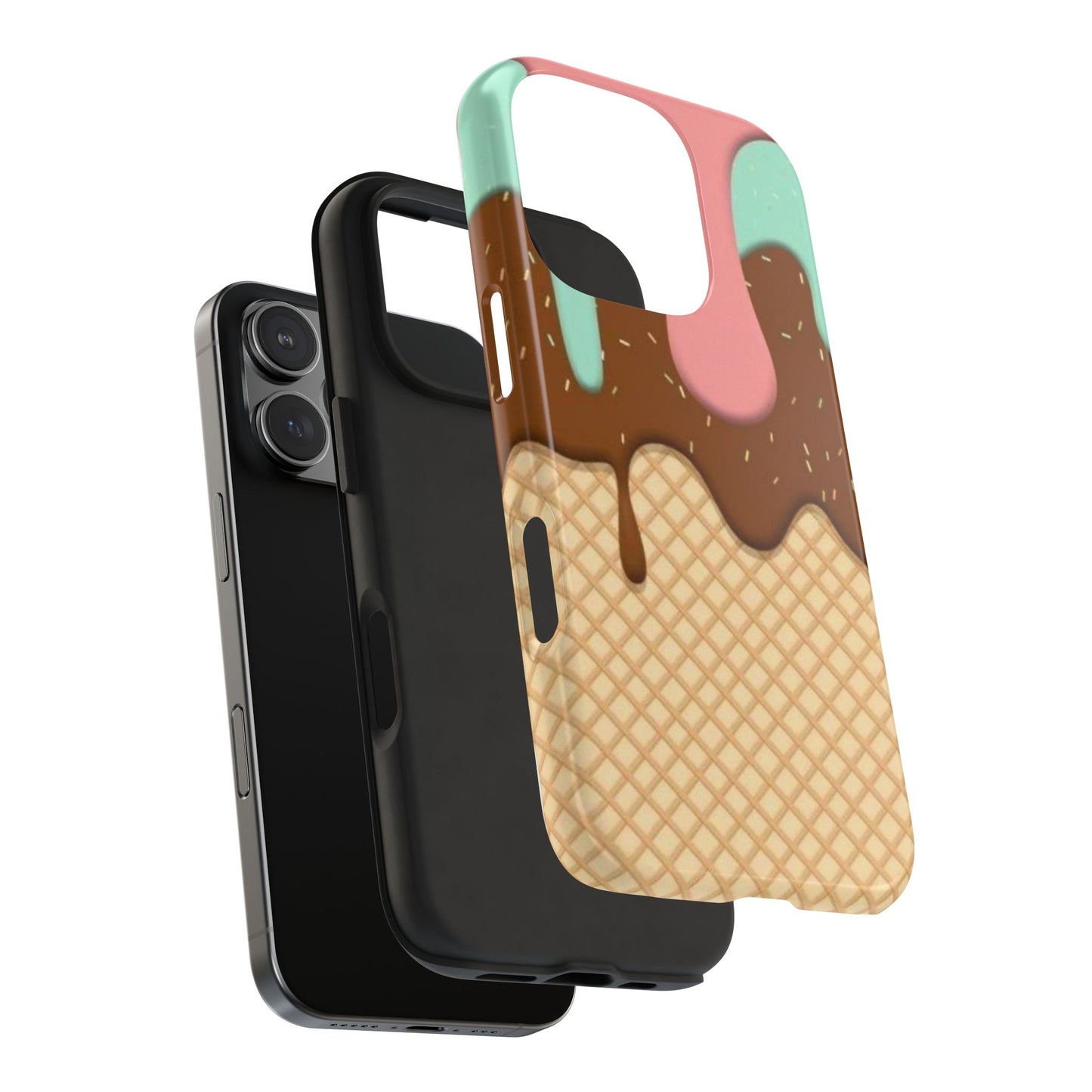 Ice Cream Drip Tough Phone Case