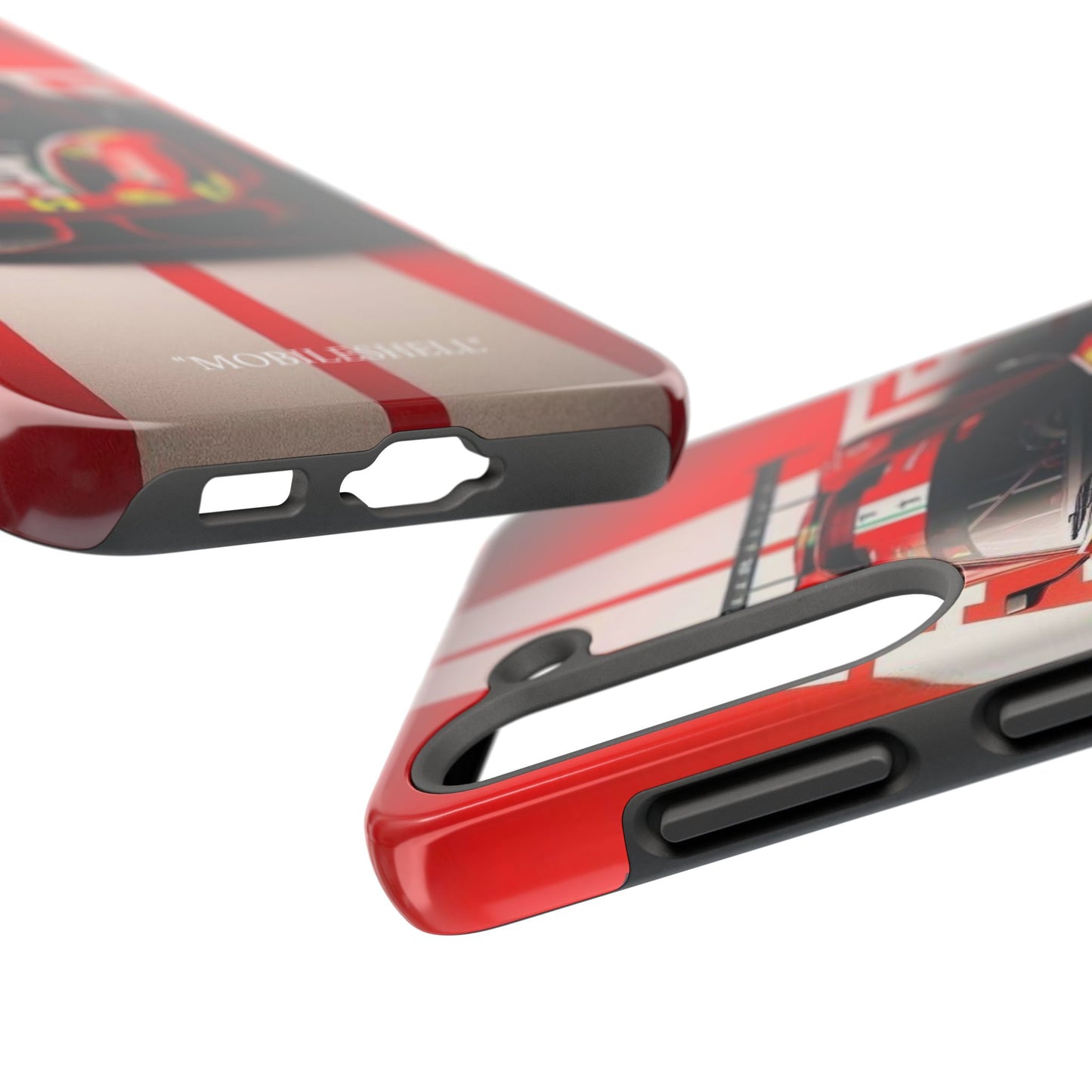 Red Ferrari tough phone case