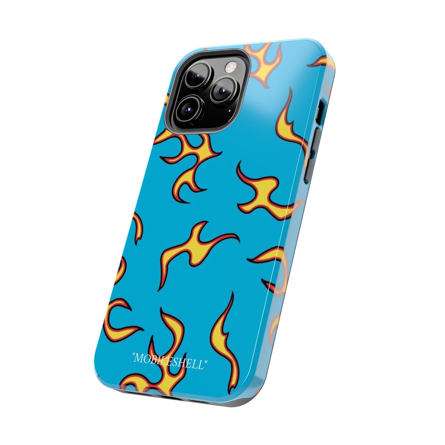 Blue Flame tough phone case