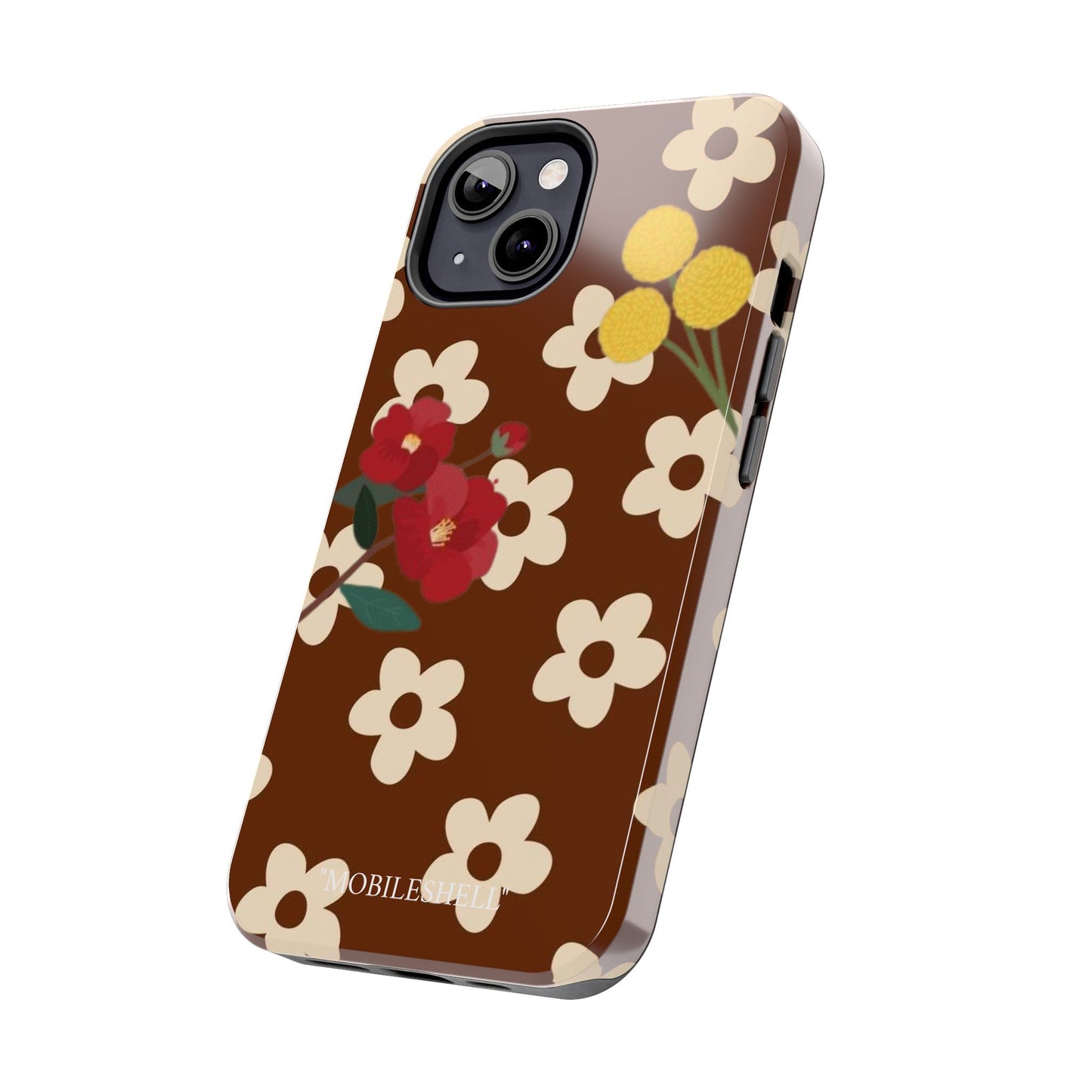 Flower vibe tough phone case