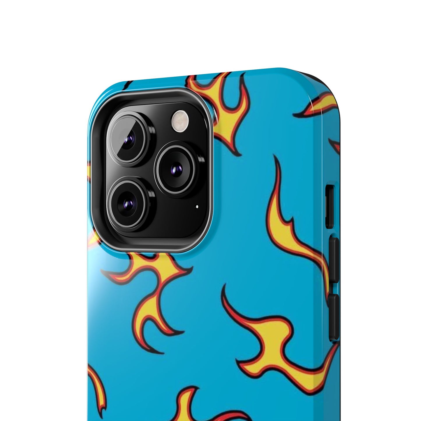 Blue Flame tough phone case