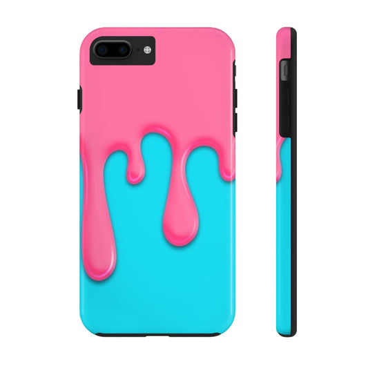 Colorful Drip Tough Phone Case