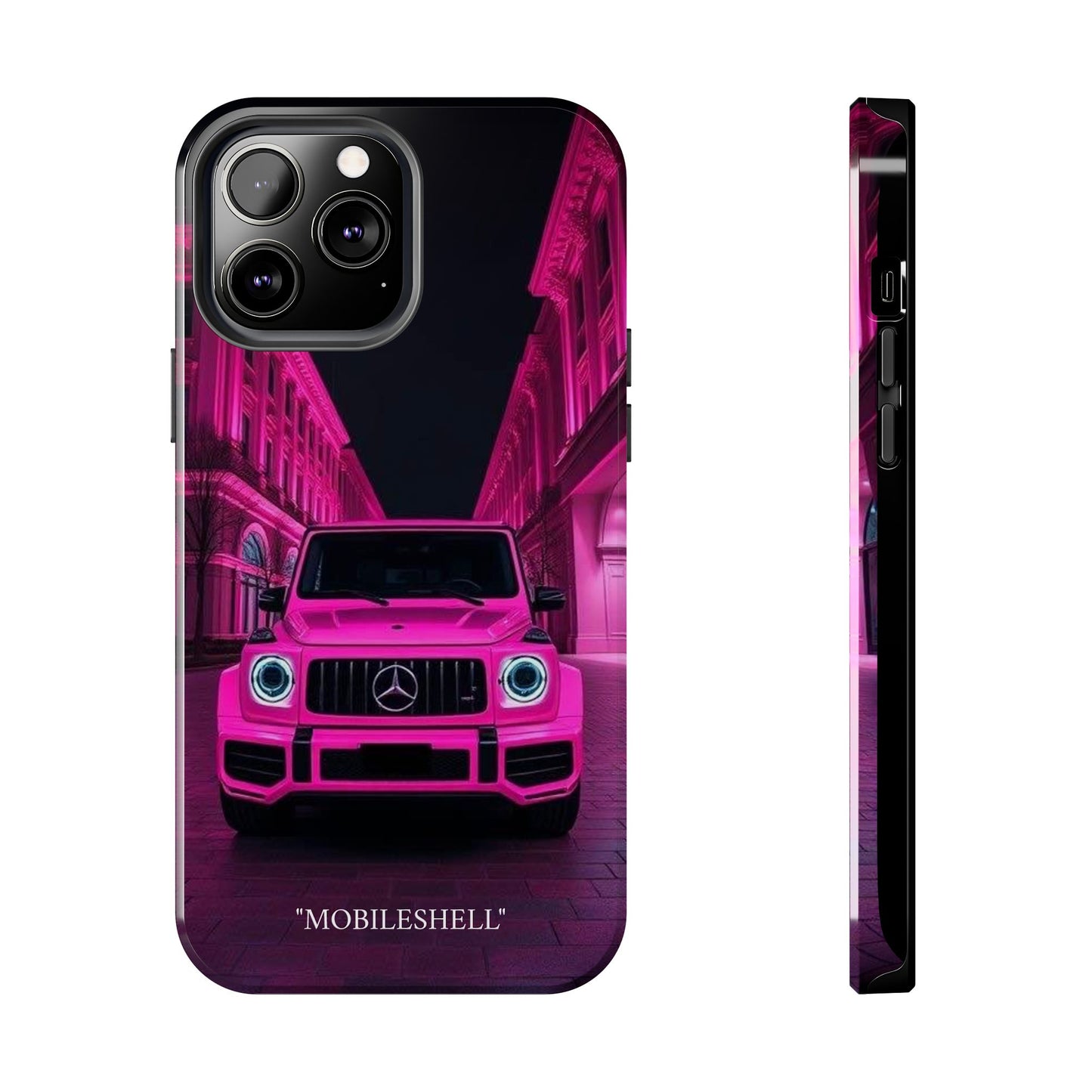 Pink G class tough phone case