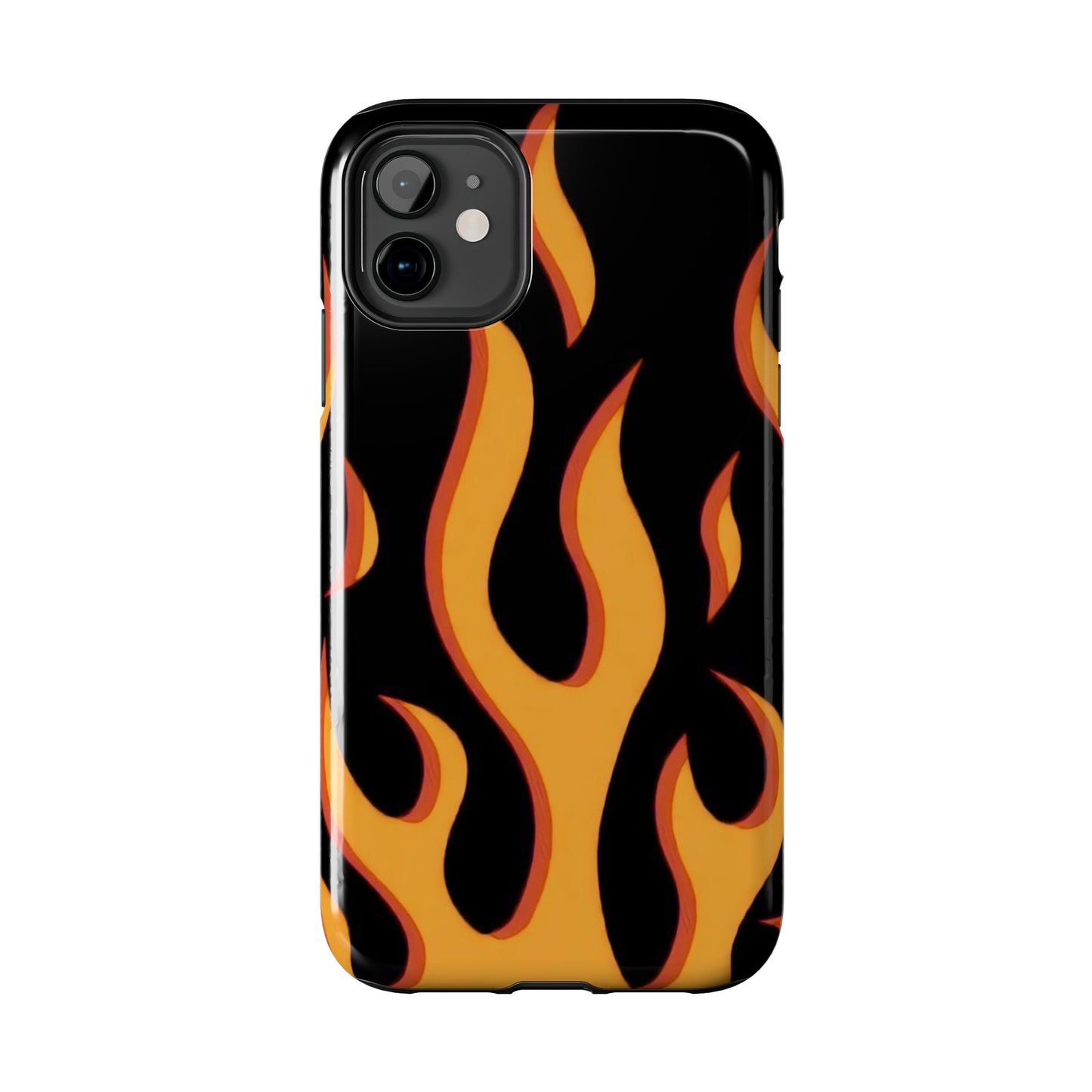 Flame Design Tough Phone Case