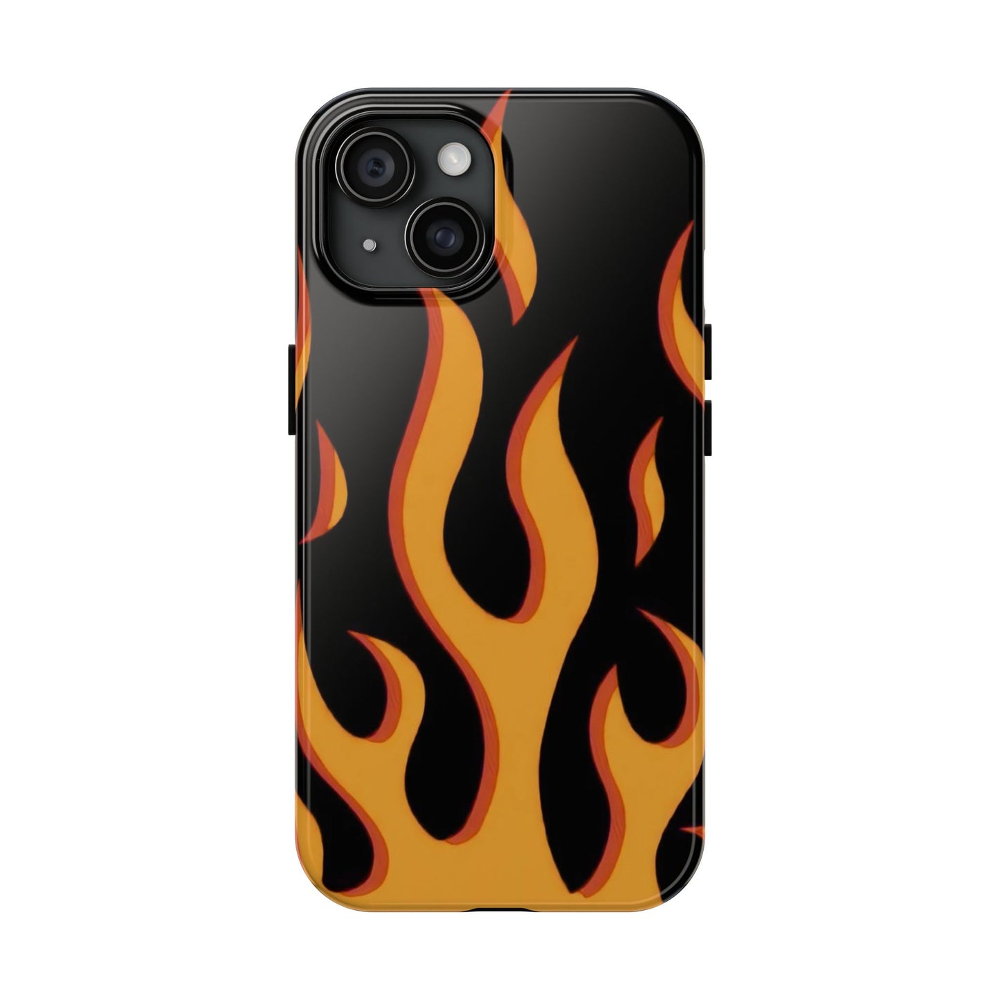 Flame Design Tough Phone Case