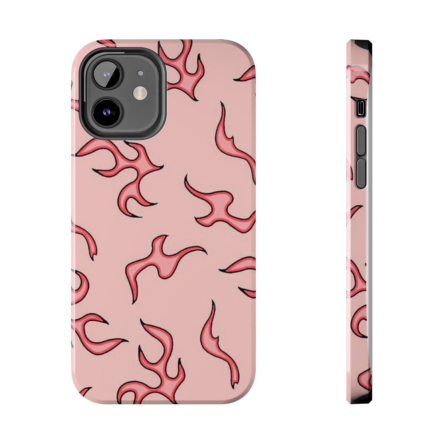 Stylish Flame Tough Phone Case