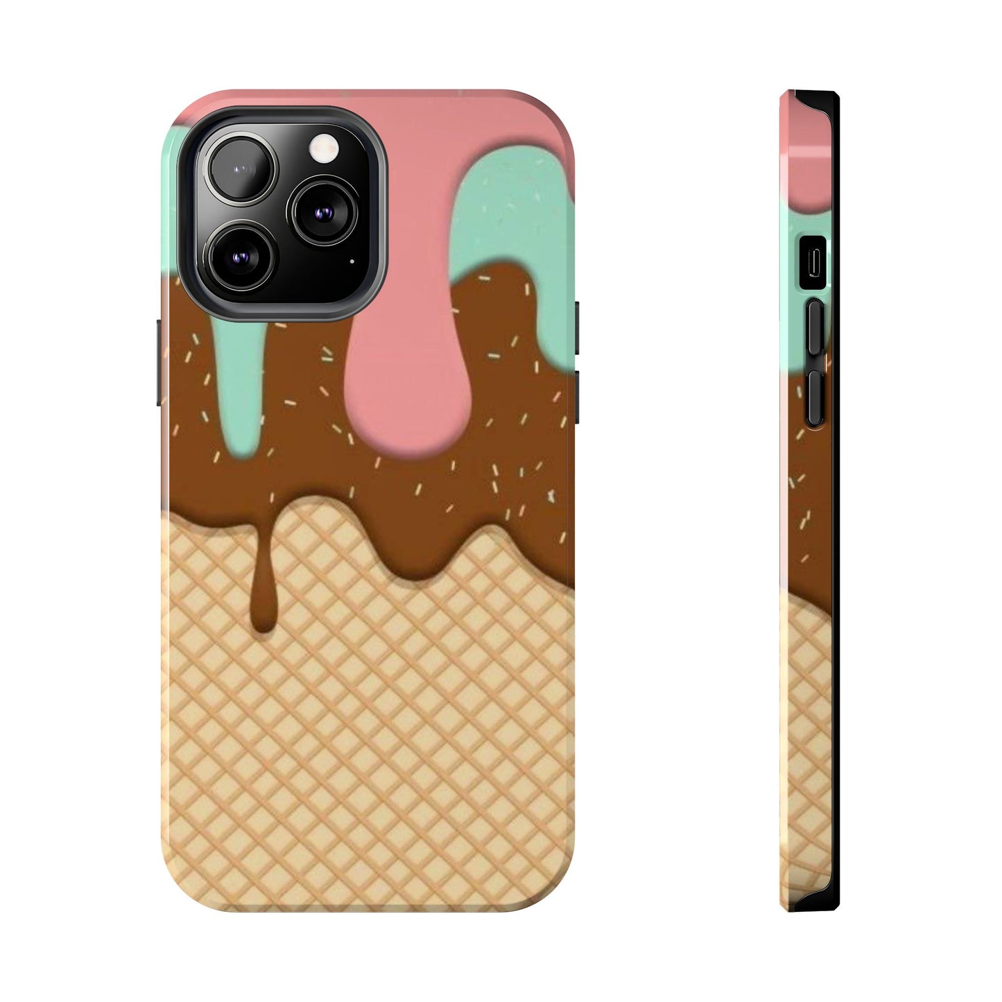 Ice Cream Drip Tough Phone Case