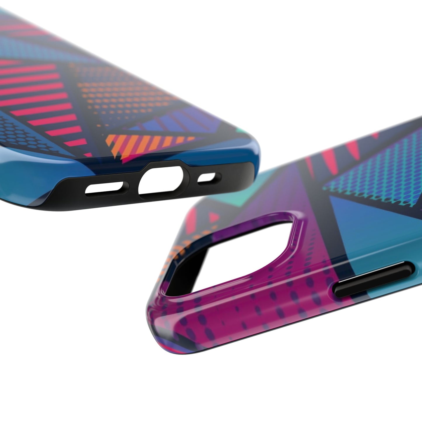 Vibrant Geometric Tough Phone Case