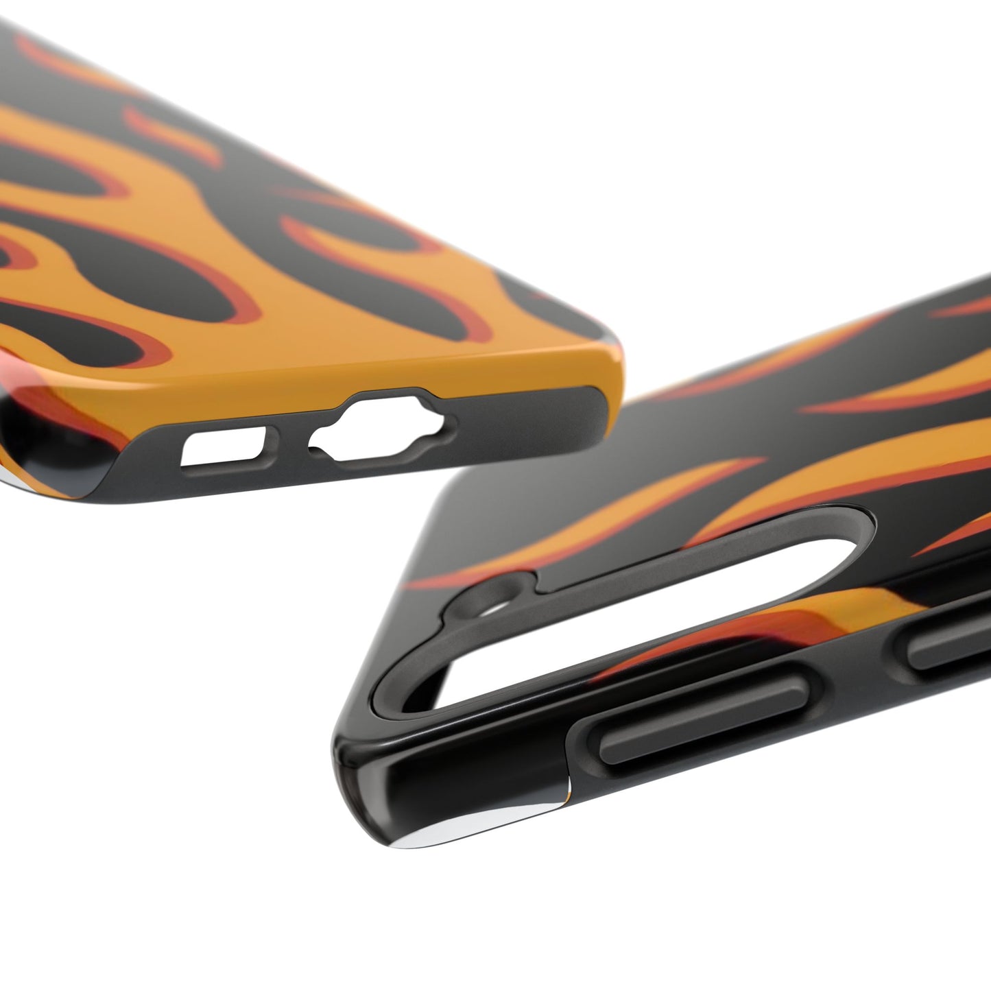 Flame Design Tough Phone Case