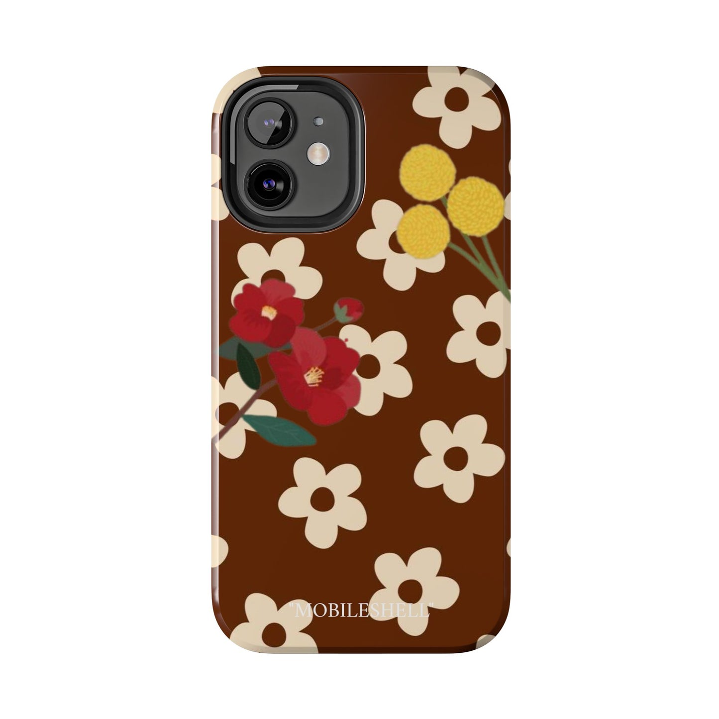 Flower vibe tough phone case