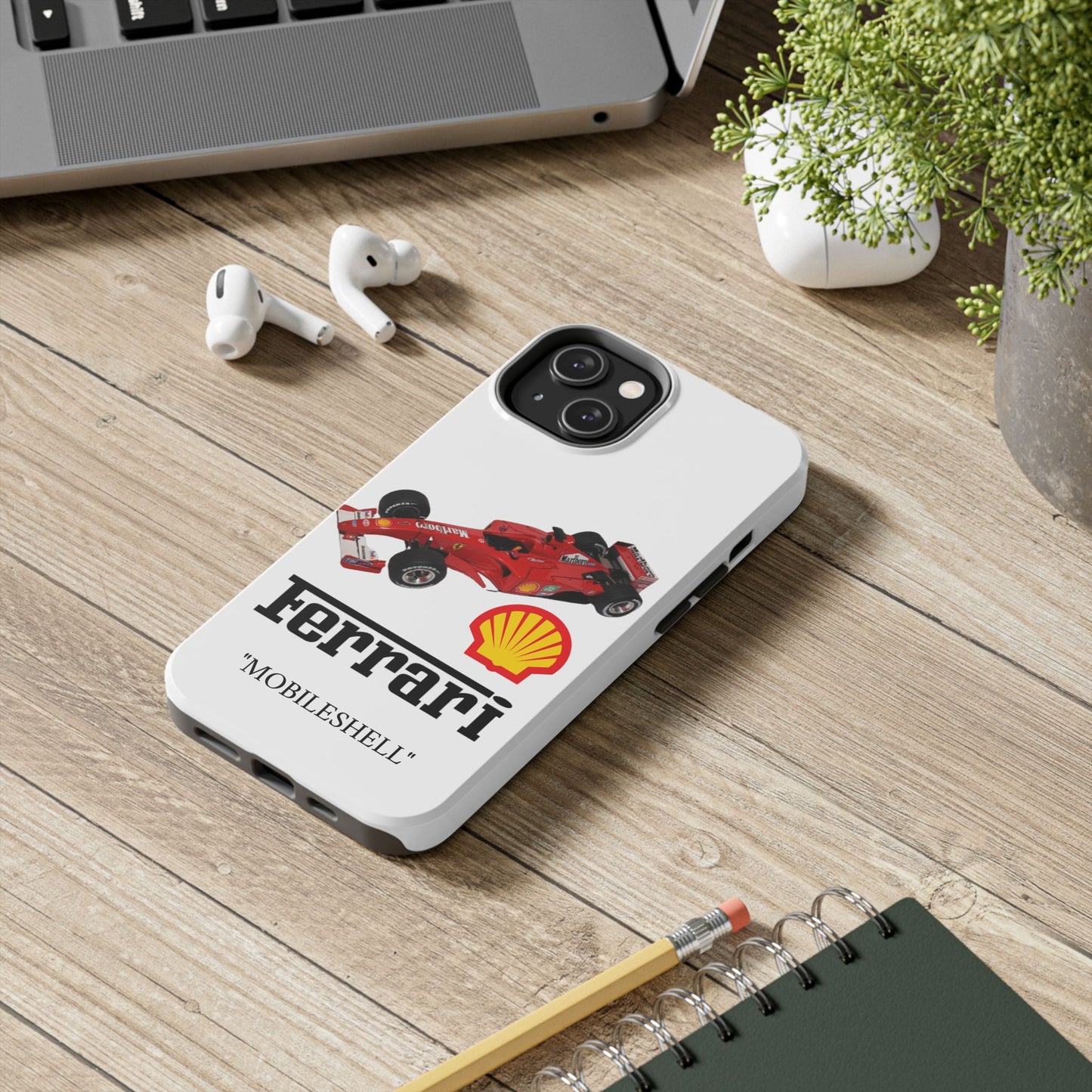 F1 team Shell tough phone case