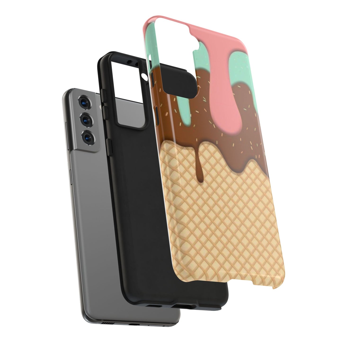 Ice Cream Drip Tough Phone Case