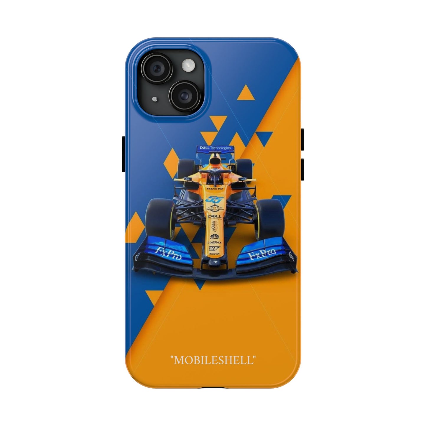 F1 team cartoon tough phone case