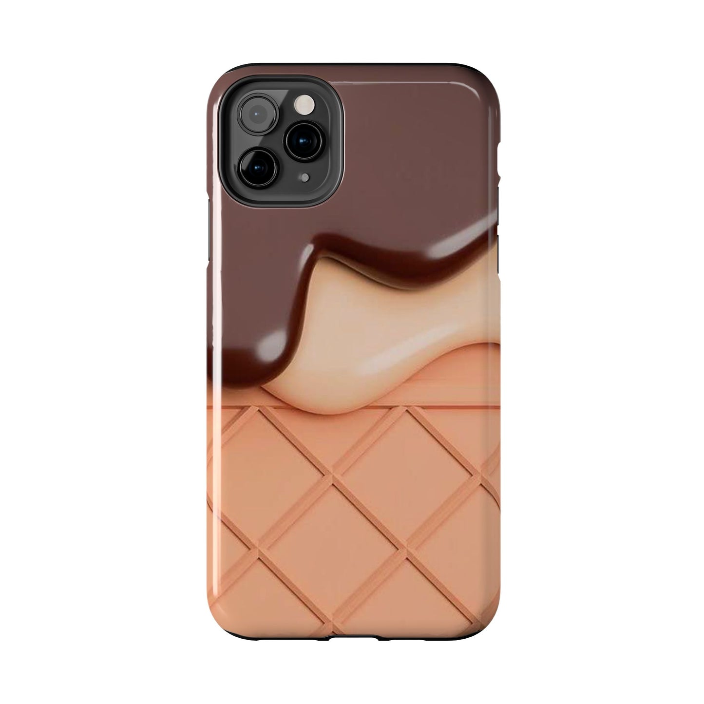 Ice cream drip Tough Phone Cases