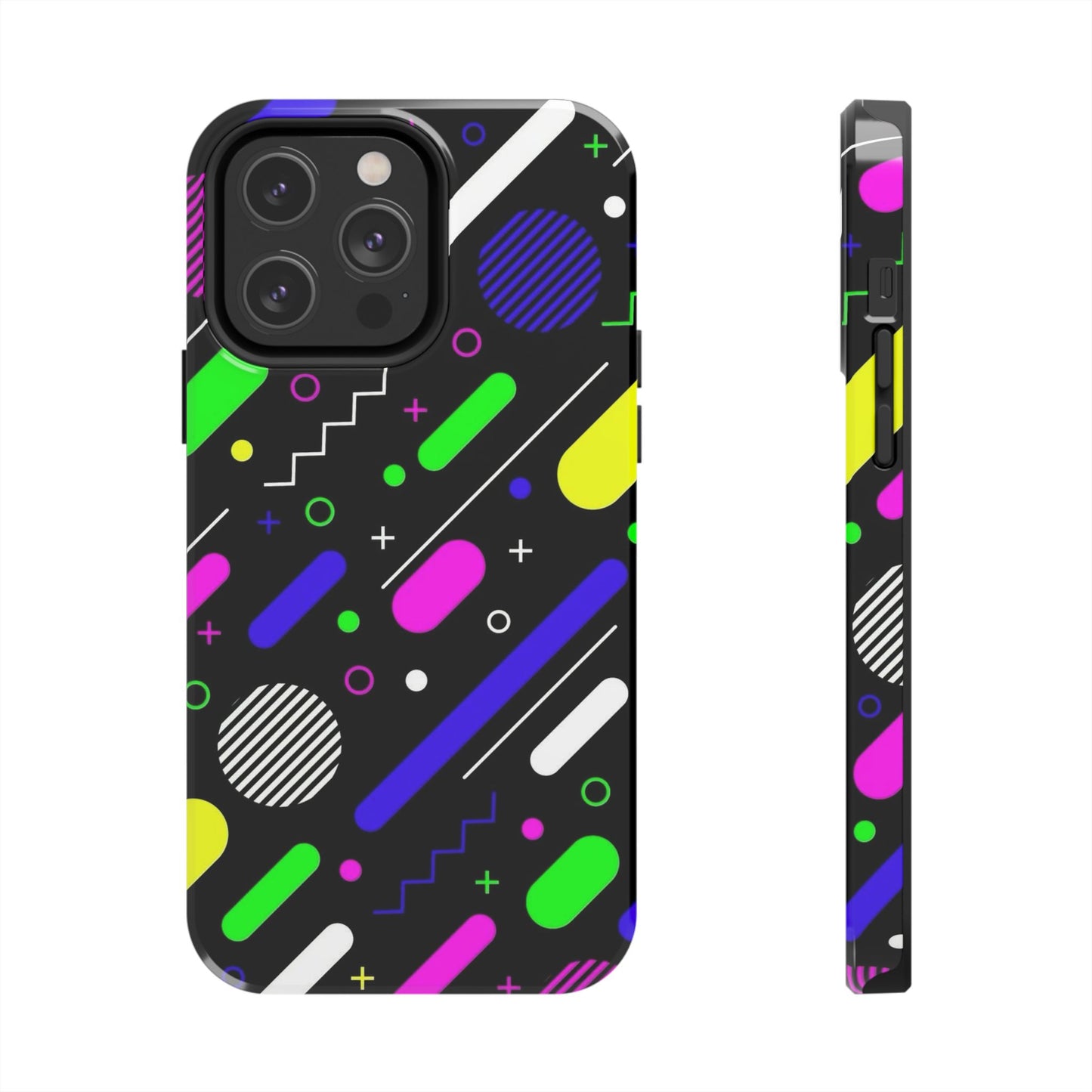 Vibrant Geometric Tough Phone Case