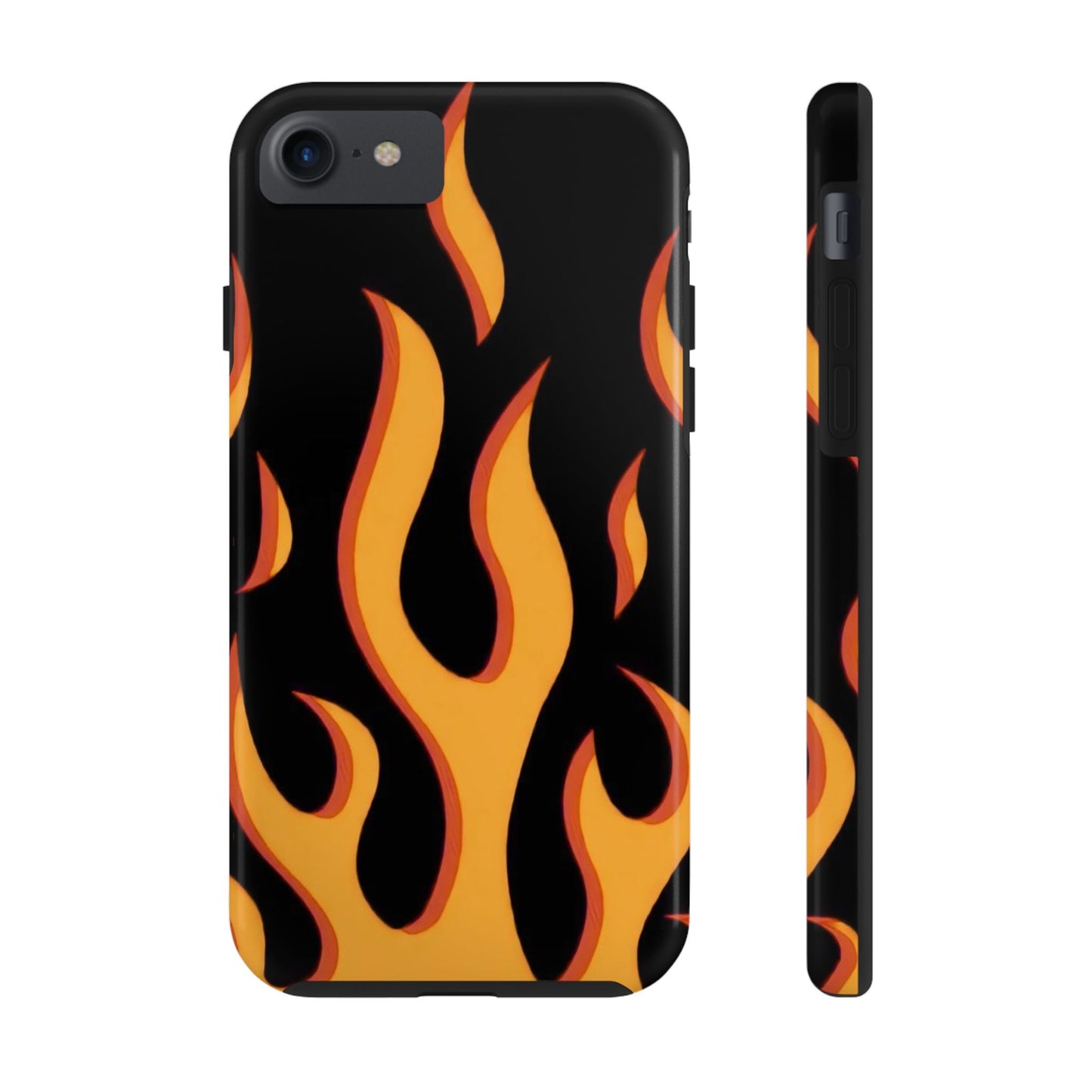 Flame Design Tough Phone Case