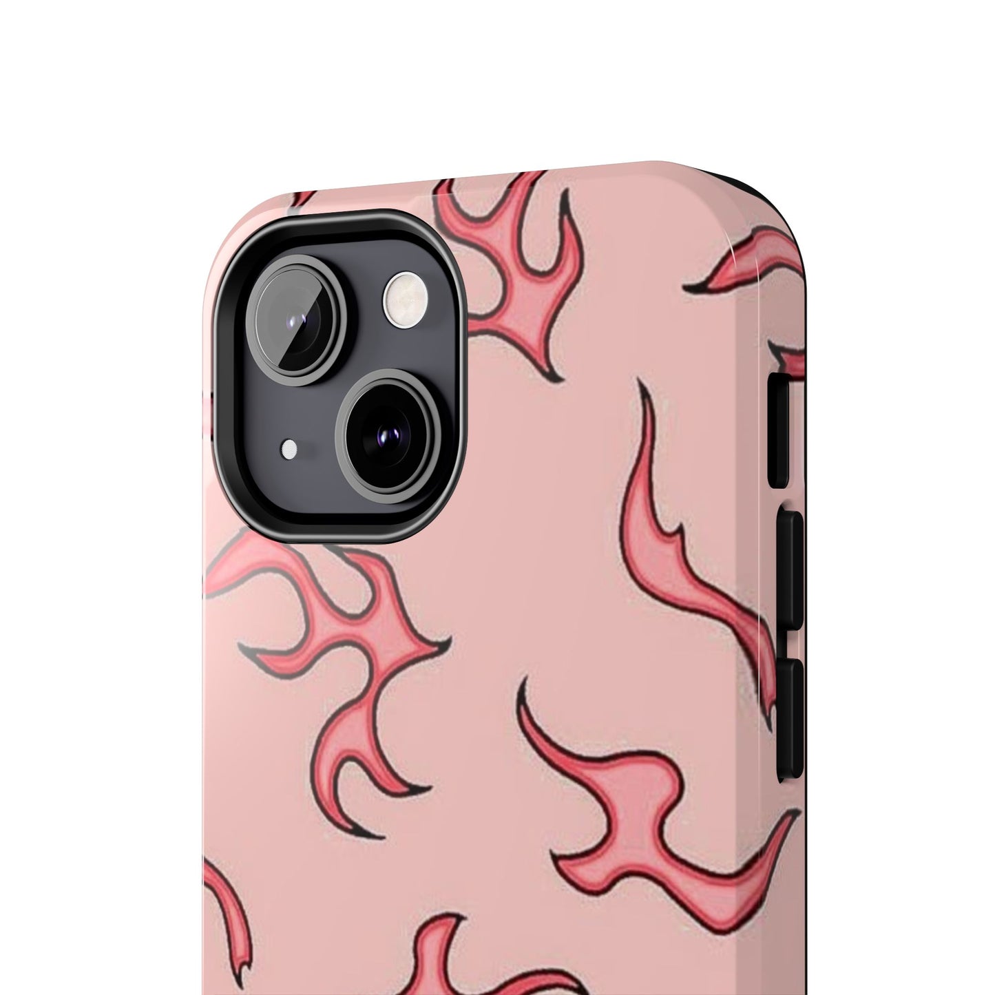 Stylish Flame Tough Phone Case