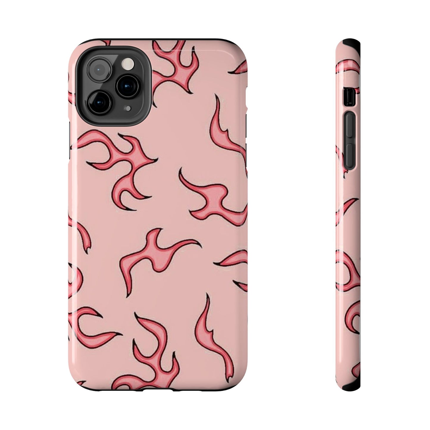 Stylish Flame Tough Phone Case