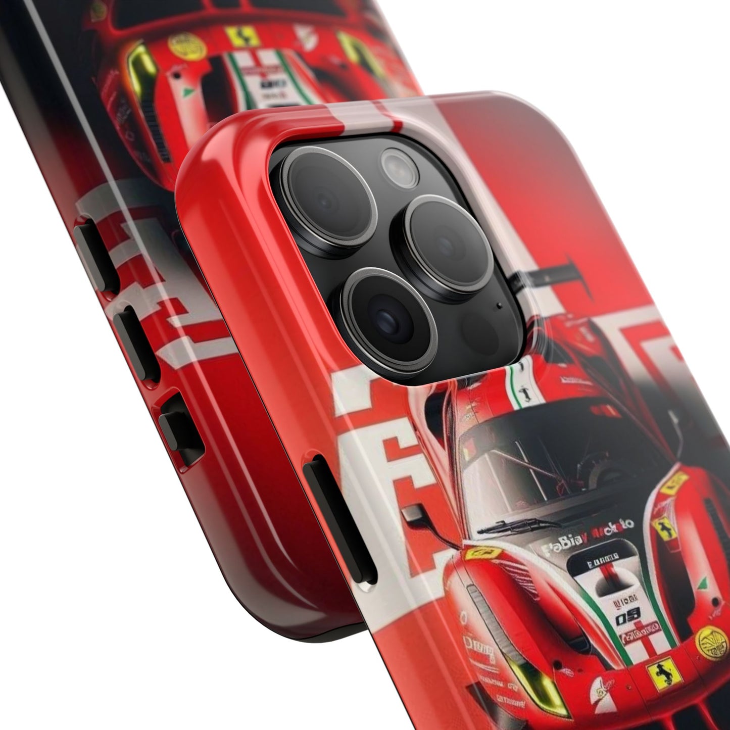 Red Ferrari tough phone case