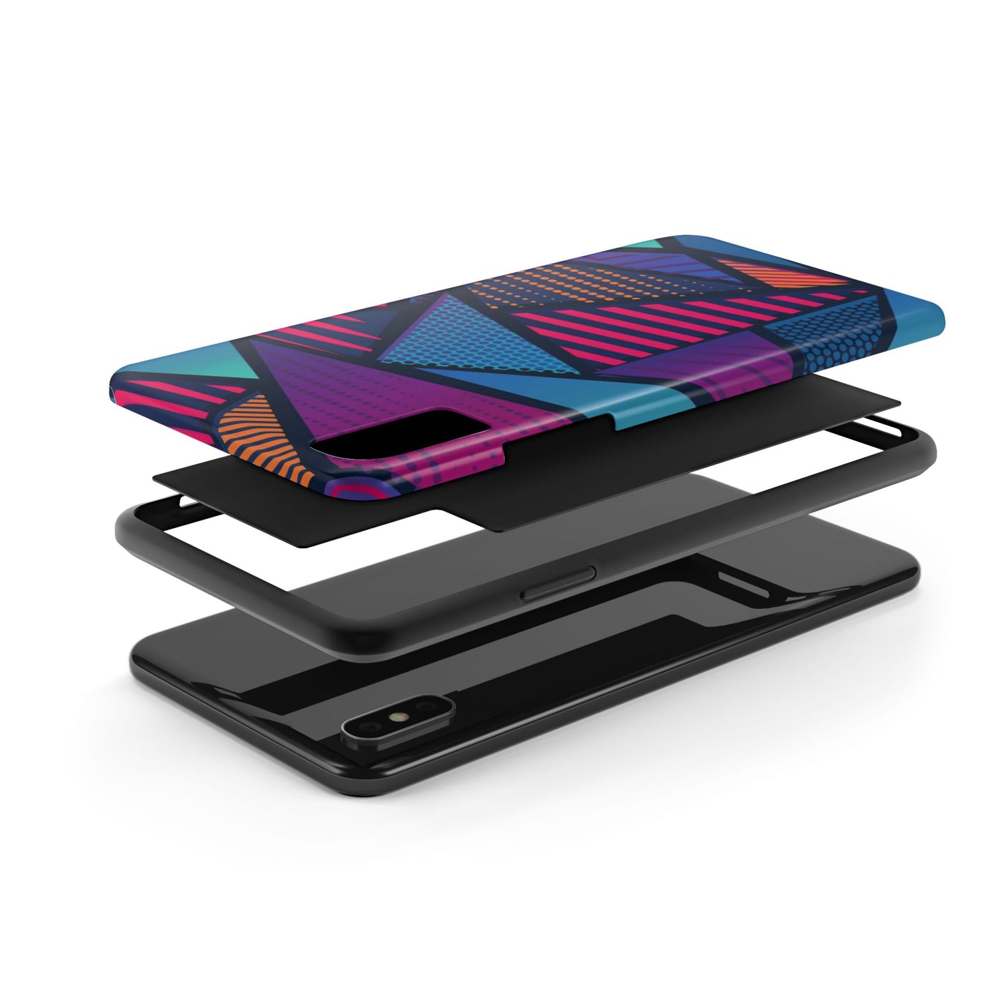 Vibrant Geometric Tough Phone Case