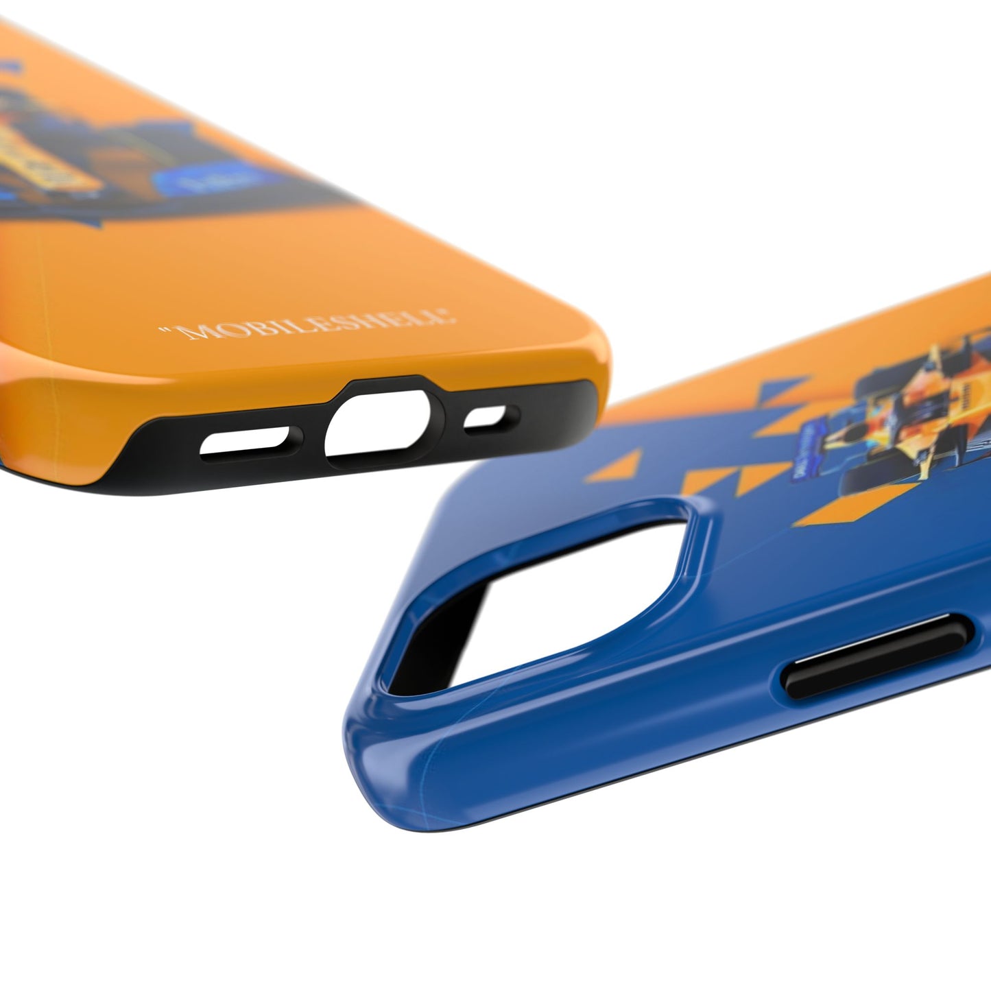 F1 team cartoon tough phone case