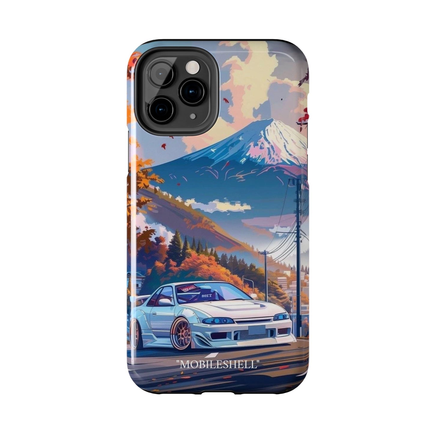 JDM Fuji mountain tough phone case